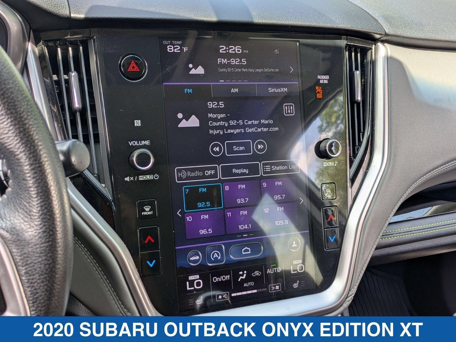 Used 2020 Subaru Outback Onyx Edition XT AWD/4WD image 24