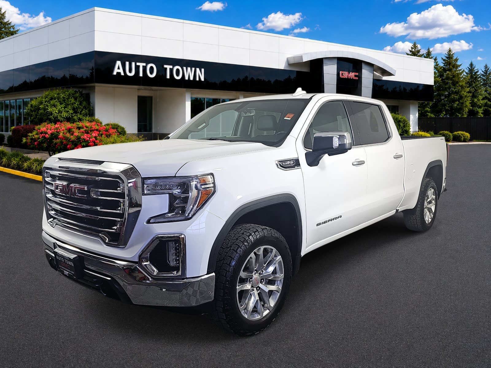 Used 2021 GMC Sierra 1500 SLT w/ SLT Premium Package AWD/4WD image 1