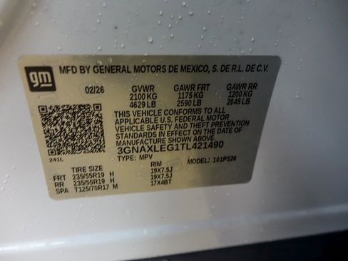 New 2026 Chevrolet Equinox RS image 25