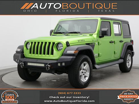 Used 2020 Jeep Wrangler Unlimited Sport AWD/4WD image 1