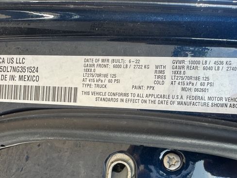 Used 2022 RAM 2500 Big Horn w/ Level A Equipment Group AWD/4WD image 10