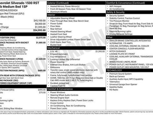 Used 2020 Chevrolet Silverado 1500 RST w/ All-Star Edition image 38