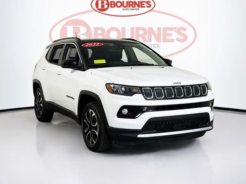 Used 2022 Jeep Compass Limited w/ Sun and Sound Group AWD/4WD image 1
