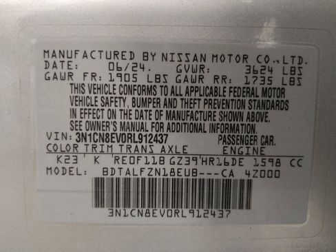 Used 2024 Nissan Versa SV image 33