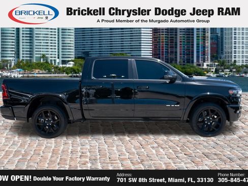Used 2025 RAM 1500 Laramie w/ Night Edition AWD/4WD image 4