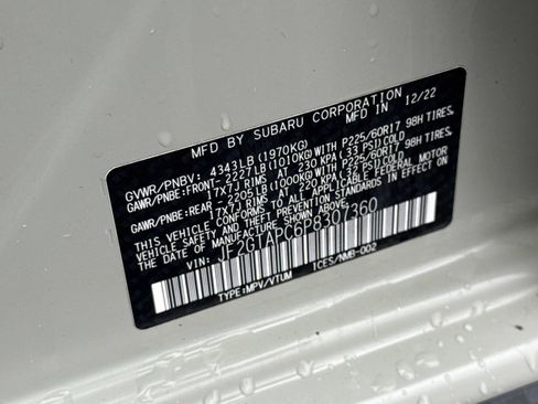 Used 2023 Subaru Crosstrek 2.0i Premium w/ Special Edition image 30