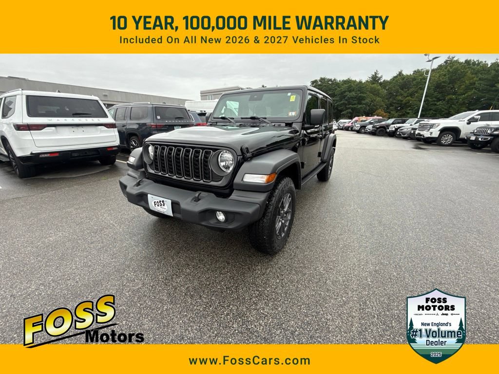 Certified 2024 Jeep Wrangler Unlimited Sport AWD/4WD image 1