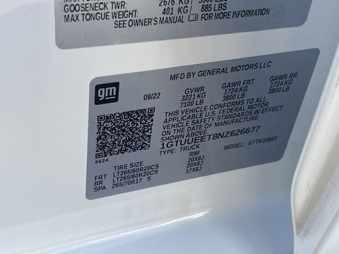 Used 2022 GMC Sierra 1500 AT4 w/ AT4 Preferred Package image 34