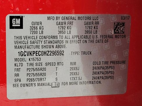 Used 2017 Chevrolet Silverado 1500 Custom w/ Custom Convenience Package AWD/4WD image 26