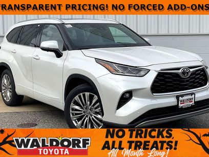 New 2026 Toyota Highlander Platinum