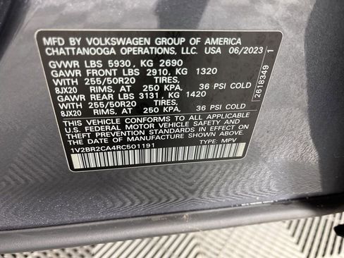 Used 2024 Volkswagen Atlas SEL image 38