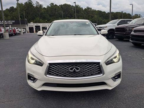 Used 2021 INFINITI Q50 Luxe w/ Cargo Package RWD image 2