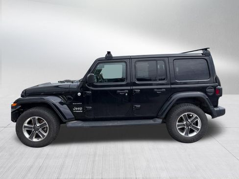Used 2021 Jeep Wrangler Unlimited Sahara w/ Uconnect 4C Nav & Sound Group AWD/4WD image 6
