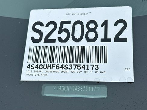 New 2025 Subaru Crosstrek 2.5i Sport w/ Crosstrek Mirror Package image 4