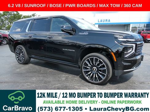 Certified 2025 Chevrolet Suburban High Country AWD/4WD image 1