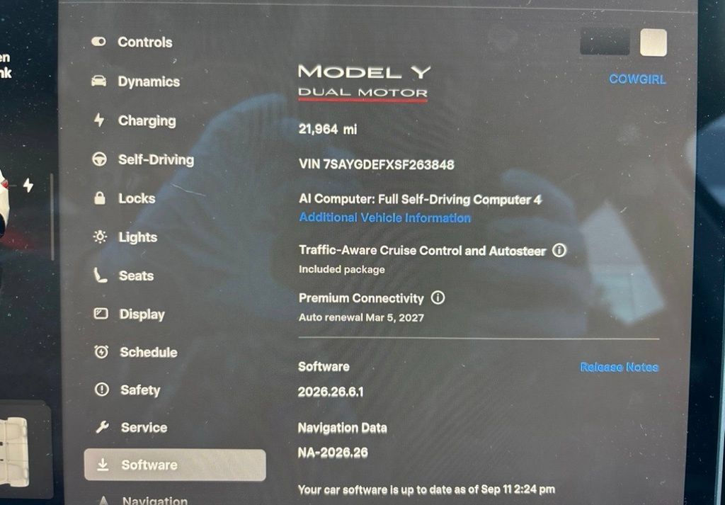 Used 2025 Tesla Model Y Performance AWD/4WD image 7