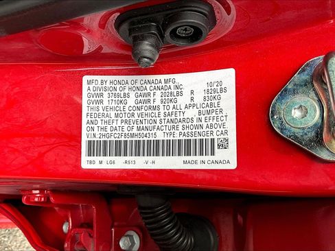 Used 2021 Honda Civic Sport image 33