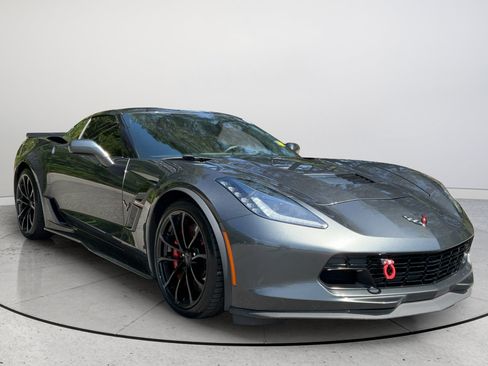 Used 2017 Chevrolet Corvette Grand Sport w/ Carbon Flash Badge Package RWD image 1