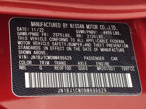Used 2022 Nissan Rogue Sport SL AWD/4WD image 28