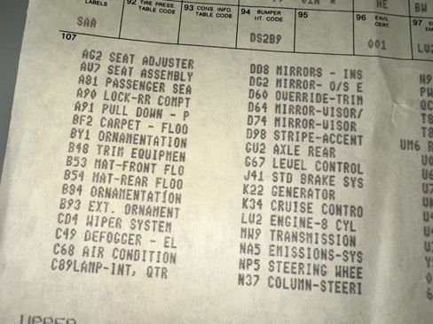 Used 1987 Cadillac Brougham RWD image 44