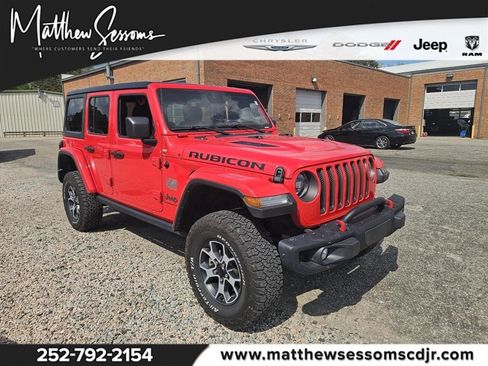 Used 2023 Jeep Wrangler Unlimited Rubicon w/ Steel Bumper Group AWD/4WD image 1