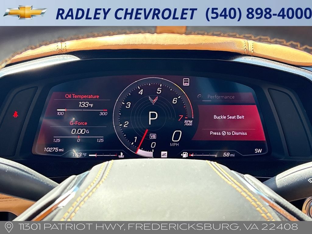 Used 2021 Chevrolet Corvette Stingray Premium Cpe w/ Z51 Performance Package RWD image 7