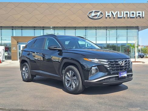 Certified 2023 Hyundai Tucson Blue AWD/4WD image 1