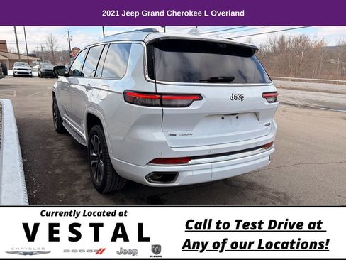 Used 2021 Jeep Grand Cherokee L Overland w/ Advanced Protech Group III image 9