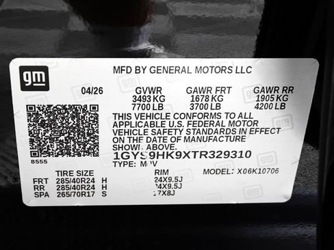 Used 2026 Cadillac Escalade V AWD/4WD image 40