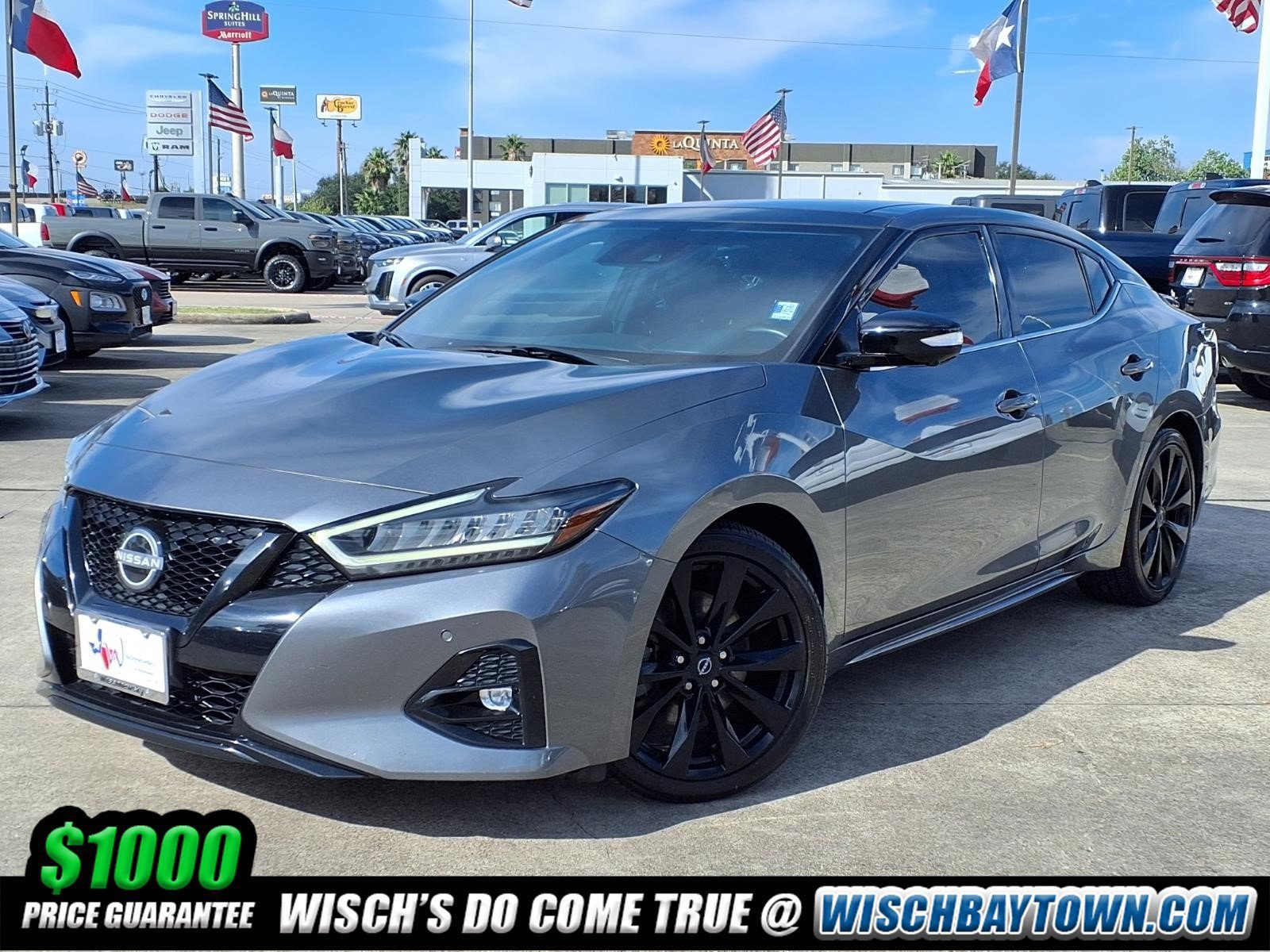 Used 2023 Nissan Maxima SR w/ Sport Mat Group FWD image 1