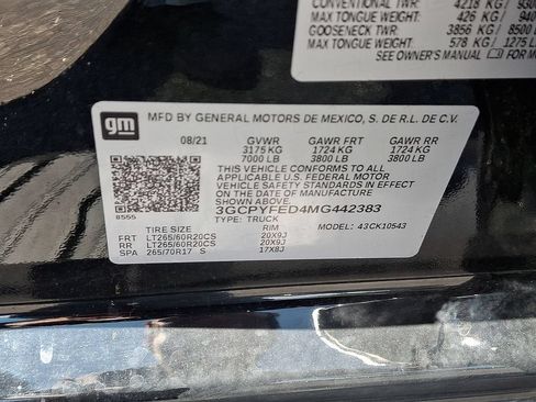 Certified 2021 Chevrolet Silverado 1500 LT Trail Boss AWD/4WD image 30