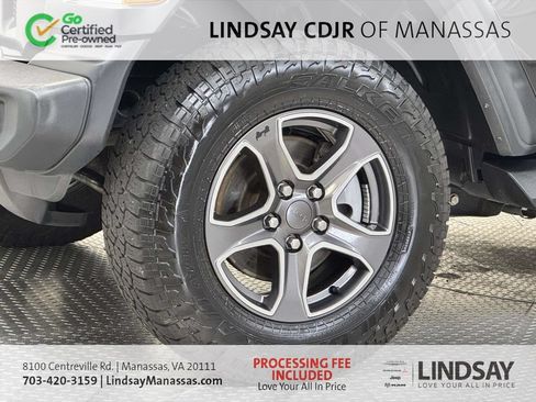 Certified 2018 Jeep Wrangler Unlimited Sport S AWD/4WD image 11