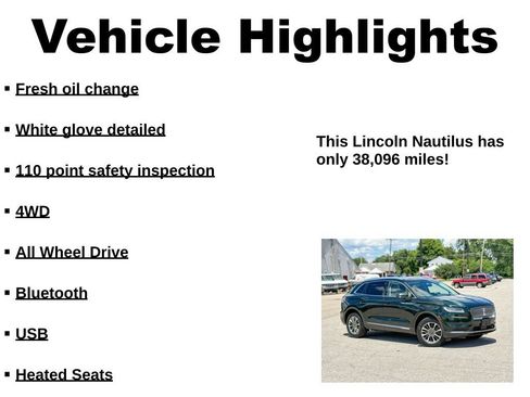 Used 2021 Lincoln Nautilus Reserve FWD image 39