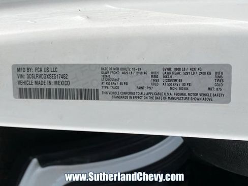 Used 2025 RAM ProMaster 2500 w/ Safety Group FWD image 33