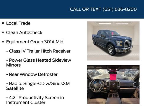Used 2016 Ford F150 XLT w/ Equipment Group 301A Mid image 5