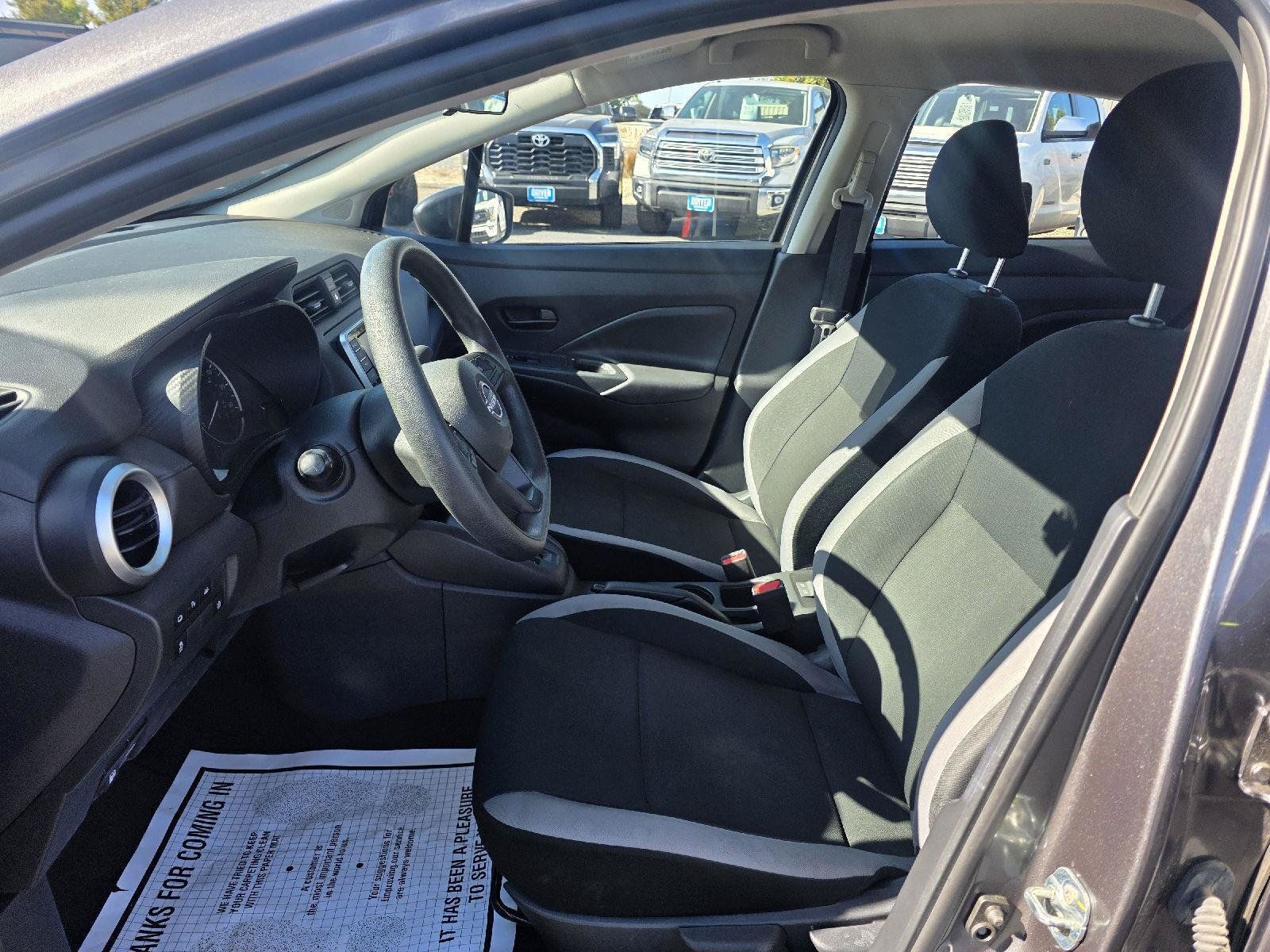Used 2025 Nissan Versa S w/ Trunk Package FWD image 7