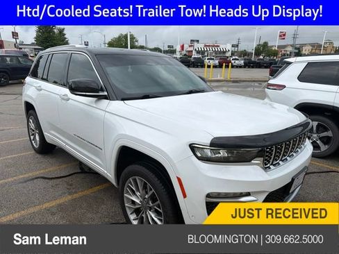Used 2023 Jeep Grand Cherokee Summit w/ Adv Protech Group IV AWD/4WD image 1