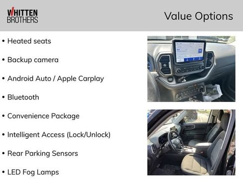 Used 2022 Ford Bronco Sport Big Bend w/ Convenience Package AWD/4WD image 2