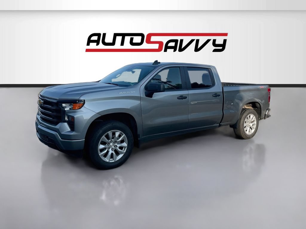 Used 2025 Chevrolet Silverado 1500 Custom AWD/4WD image 3