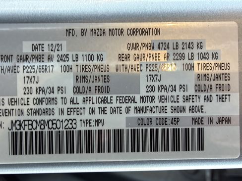Used 2021 MAZDA CX-5 Touring AWD/4WD image 38