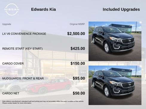 Used 2018 Kia Sorento LX w/ LX V6 Convenience Package AWD/4WD image 4