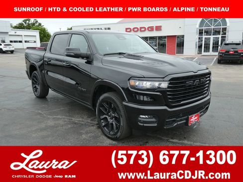 Used 2025 RAM 1500 Laramie w/ Night Edition AWD/4WD image 1