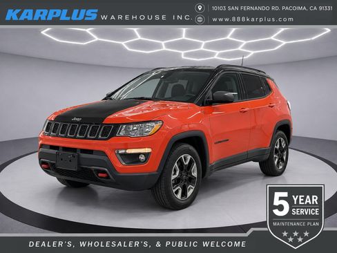 Used 2017 Jeep Compass Trailhawk w/ Leather Interior Group AWD/4WD image 1