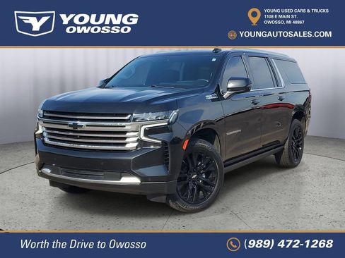Used 2021 Chevrolet Suburban High Country w/ Premium Package 2 AWD/4WD image 1