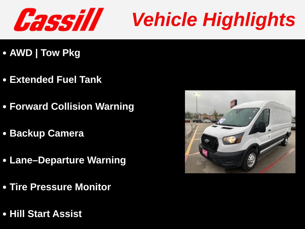 Used 2023 Ford Transit 250 Medium Roof AWD image 8