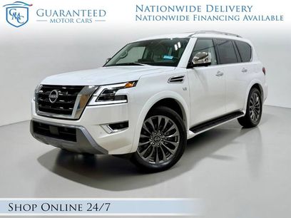 Used 2021 Nissan Armada Platinum w/ Captain's Chairs Package