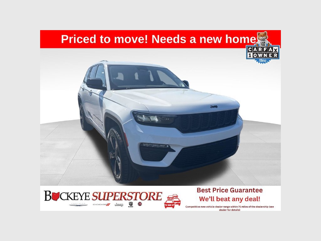 Used 2023 Jeep Grand Cherokee Limited w/ Black Appearance Package AWD/4WD 360° Tour