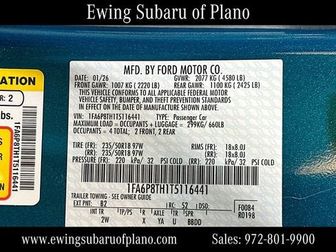 Used 2026 Ford Mustang Coupe RWD image 31