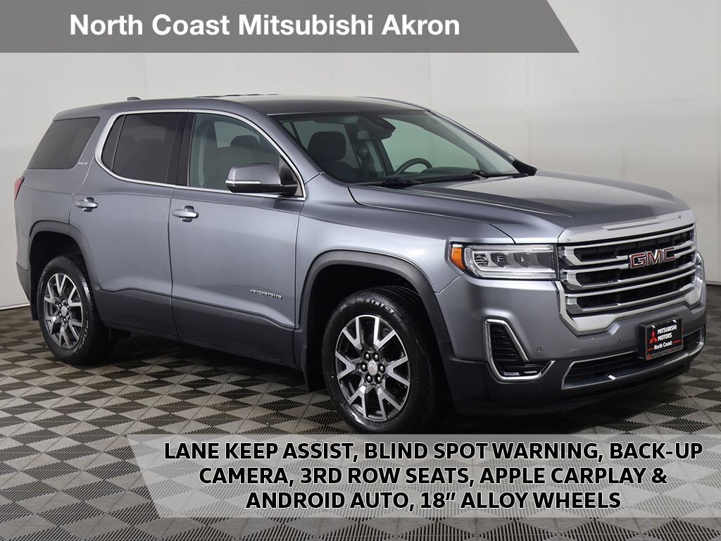 Used 2021 GMC Acadia SLE w/ LPO, Floor Liner Package FWD image 1