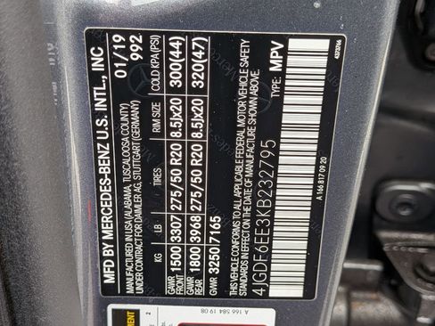 Used 2019 Mercedes-Benz GLS 450 4MATIC w/ Premium 1 Package image 44